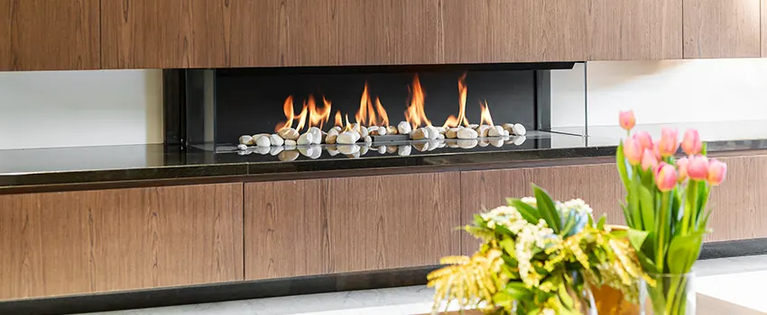 Double-height Fireplace Design Refurbishment in Chattanooga, Tennessee
