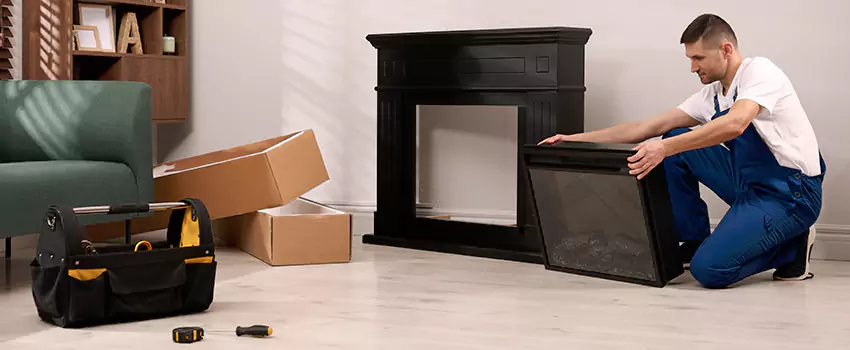 Old Rusted Metal Fireplace Repair And Replacement in Chattanooga, TN